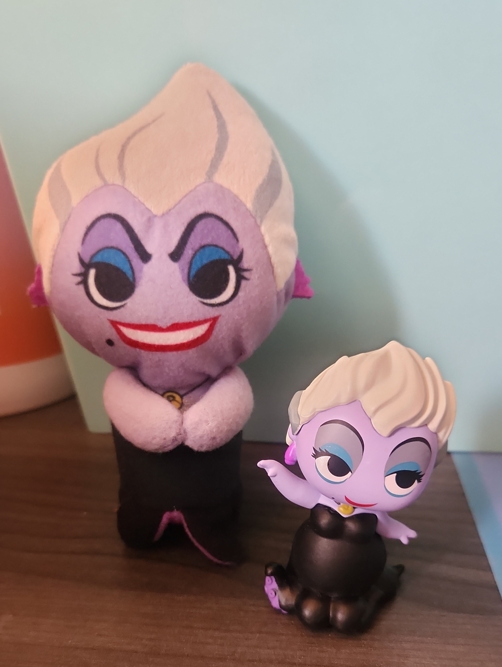 Disney's Ursula Funko Plush And Small Figurine